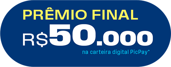 Prêmio final R$ 50.000
